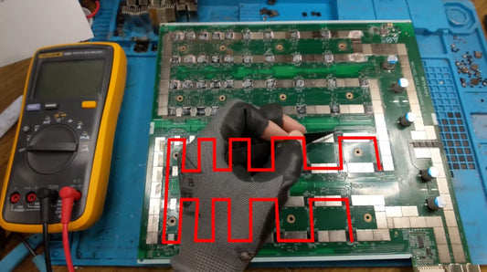 D-Central - ASIC Repair Basics: Antminer S19 - The Circuit