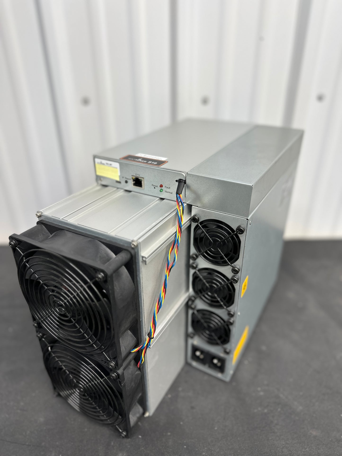 In-Stock Pre-Owned Hosted Miner | Antminer S19 90TH/s 3105W | Start Mining within 48 Hours | $238.00 Monthly Hosting Charge